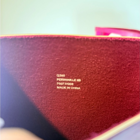 COACH Retro Logo Periwinkle Lace Up Rain Boots SIZE 6 - Picture 4 of 6